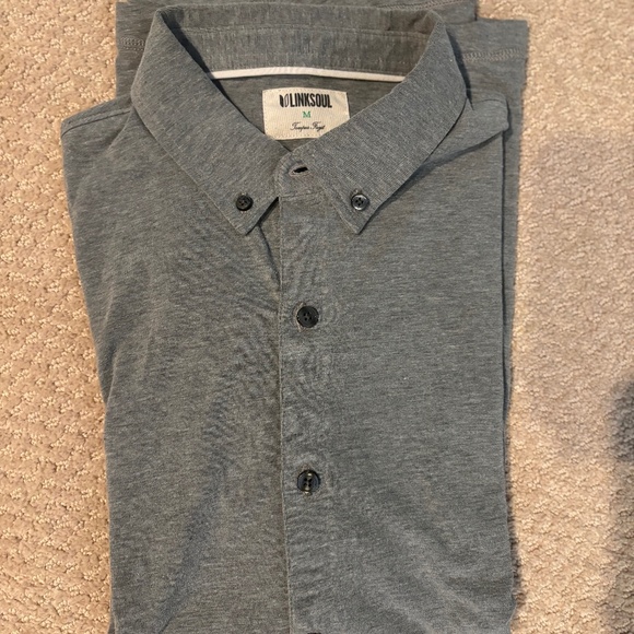 Linksoul short sleeve button down - Picture 1 of 3